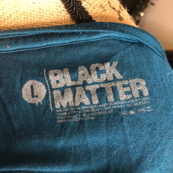 BLACK MATTER HOT TOPIC TEE LARGE EXCELLENT COND - Picture 5 of 11